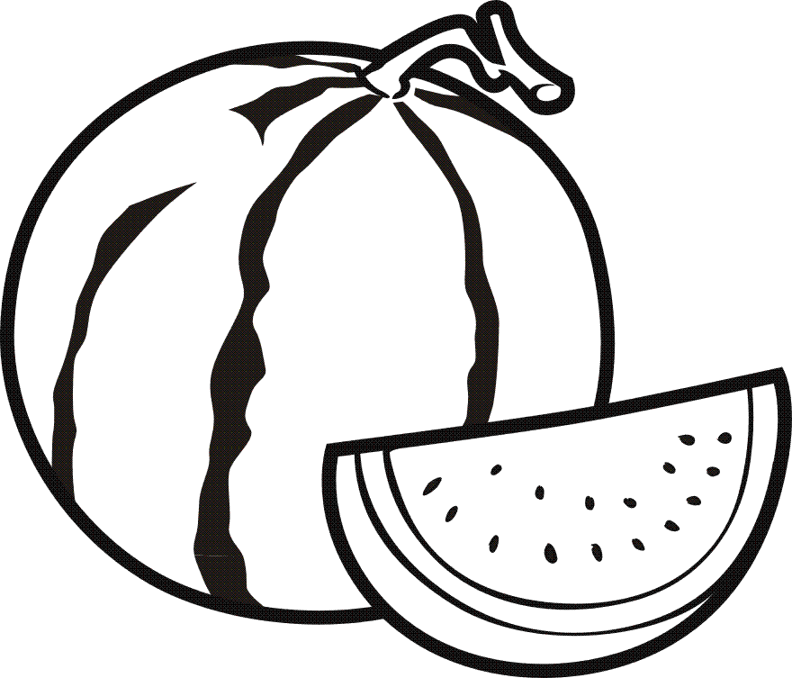 Free Fruits And Vegetables Coloring Pages Print, Download Free Fruits