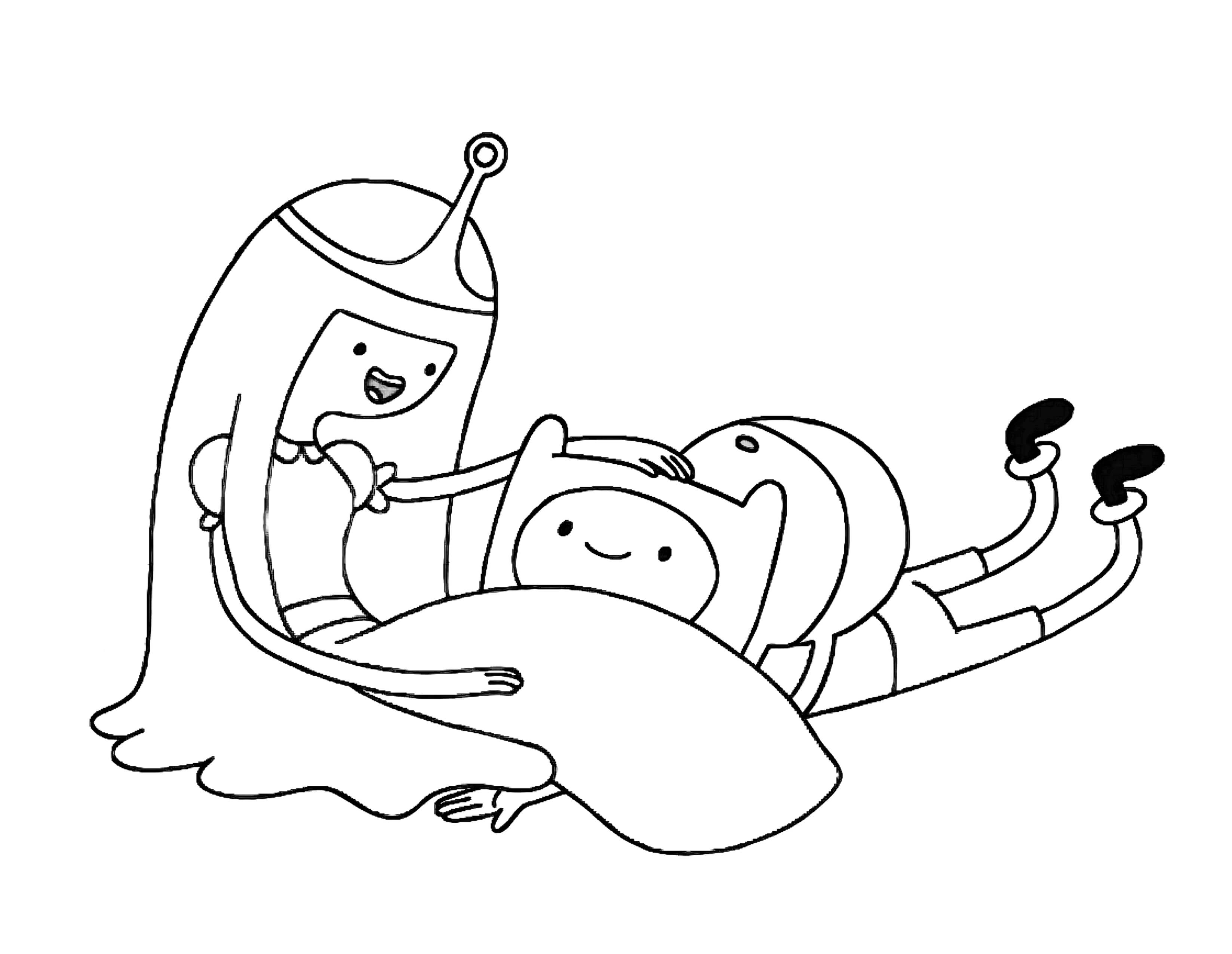 adventure time coloring pages|free printables|maze - coloring-pages