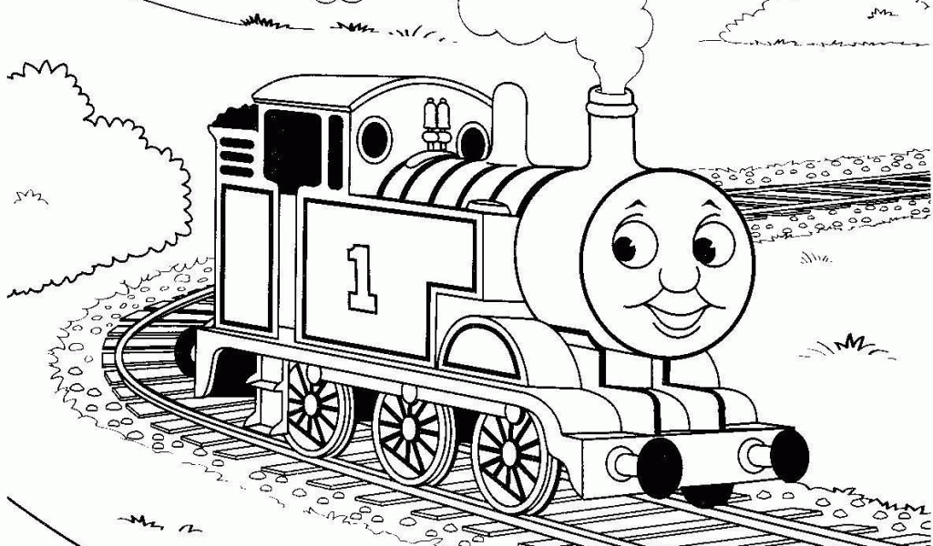 Free Printable Thomas The Train Colouring Sheets