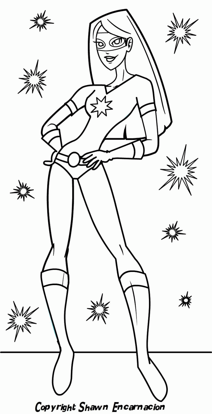  Super Hero Printable Coloring Pages - Super Hero Squad