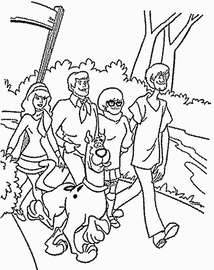 Scooby Doo Coloring Pages and Book | Unique Coloring Pages