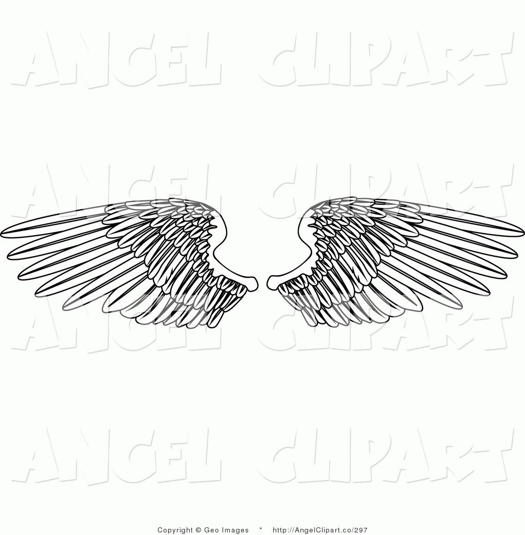  Angels With Wings Coloring Pages - Angel Wings with