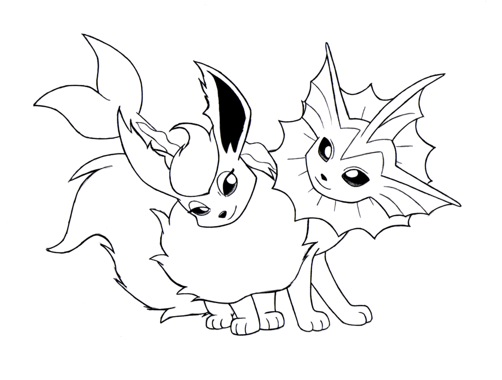 view all Pokemon Vaporeon Coloring Pages). 