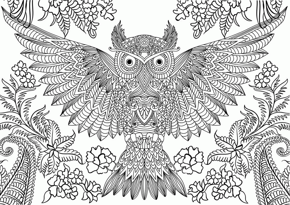 Free Hard Coloring Pages Of Animals To Print Download Free