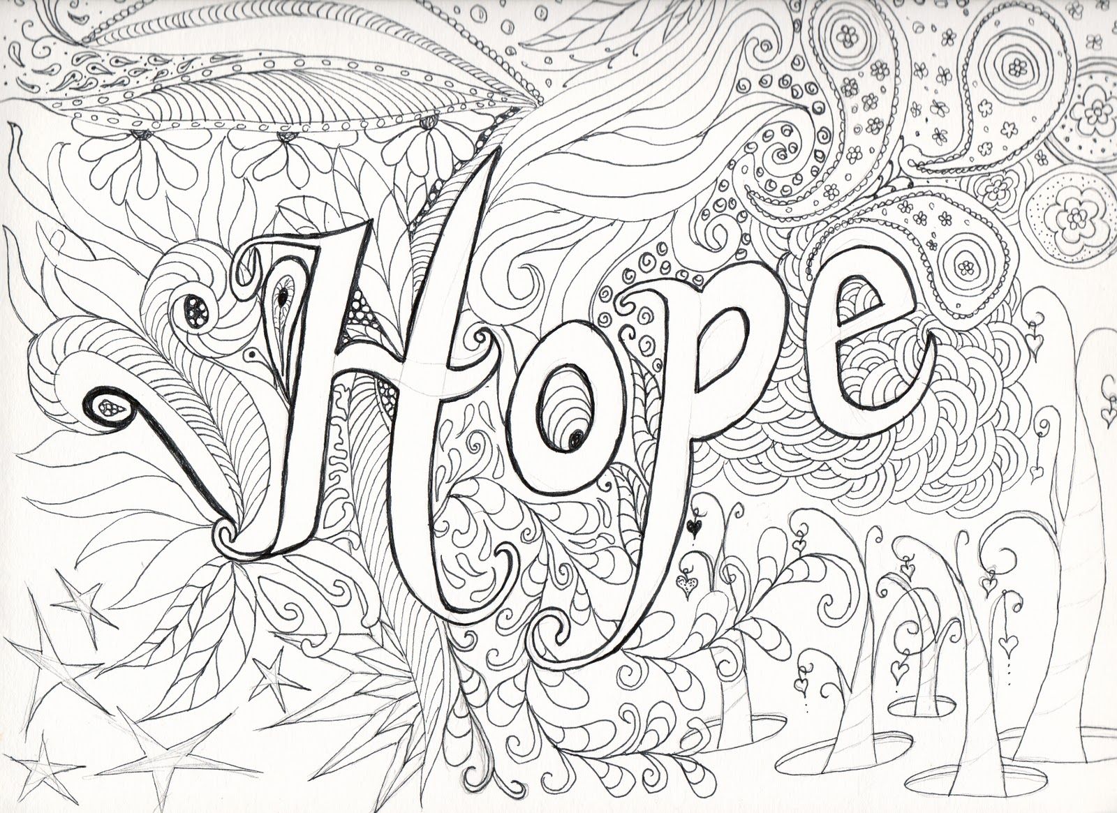 Free Abstract Coloring Pages For Teenagers Difficult, Download Free