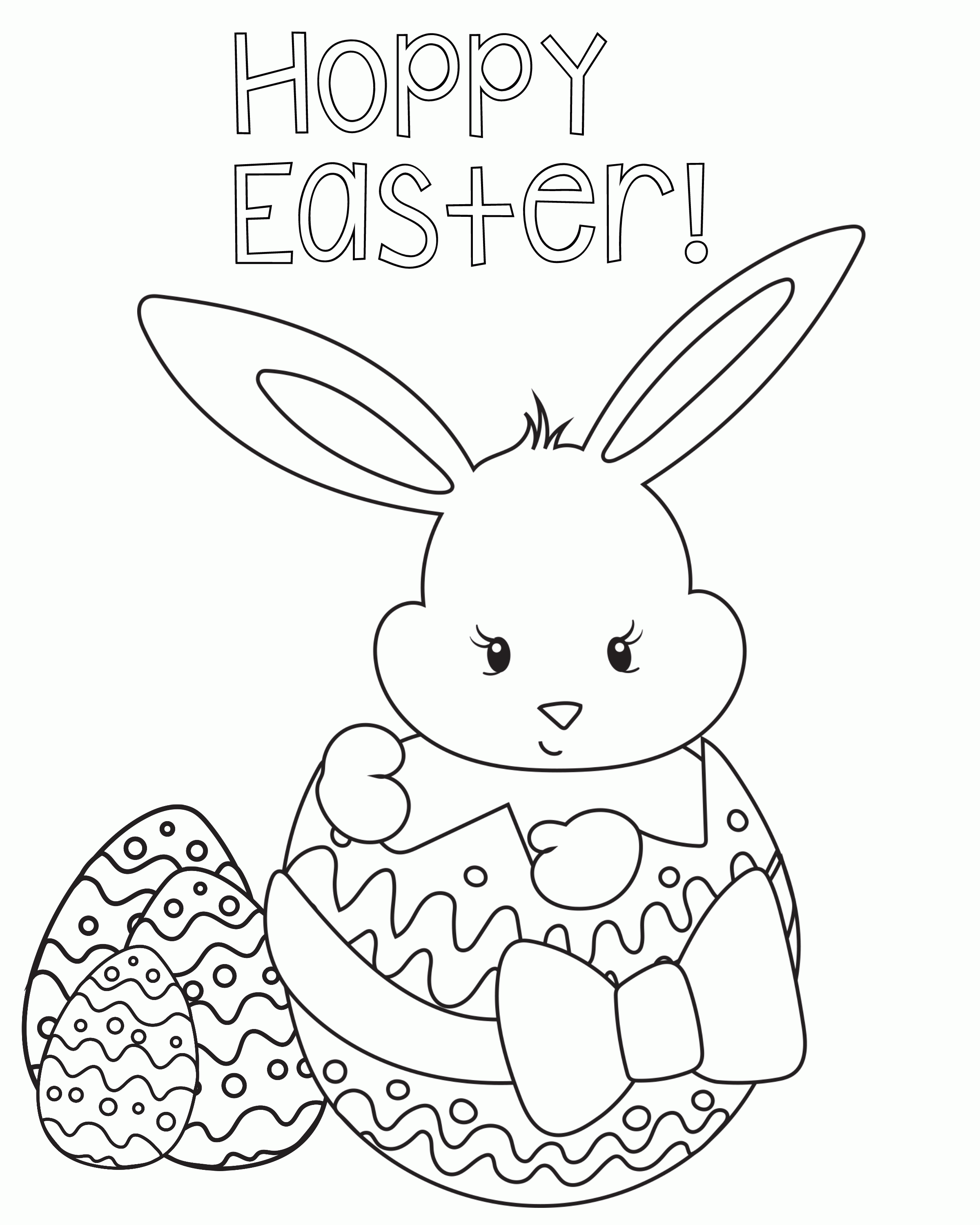 easter pictures to print off to colour Clip Art Library