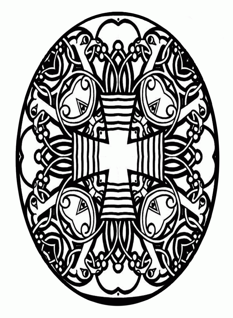 Free Printable Coloring Pages For Adults Easter