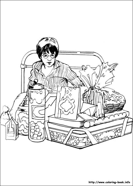 Harry Potter coloring pages 