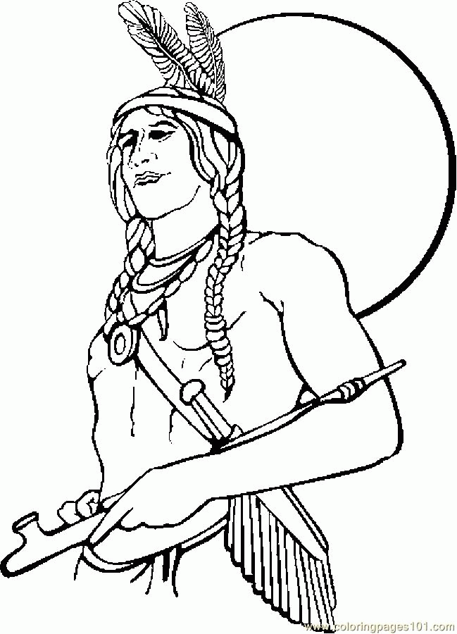 Online Native American Coloring Pages For Children Az Coloring