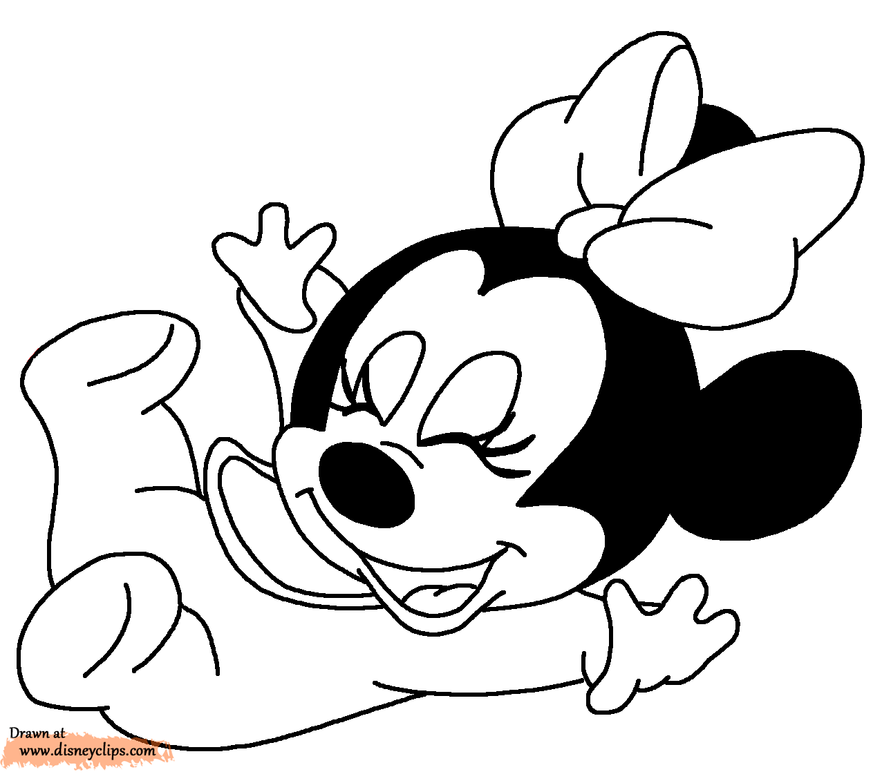 Free Printable Disney Baby Coloring Pages - High Quality Coloring