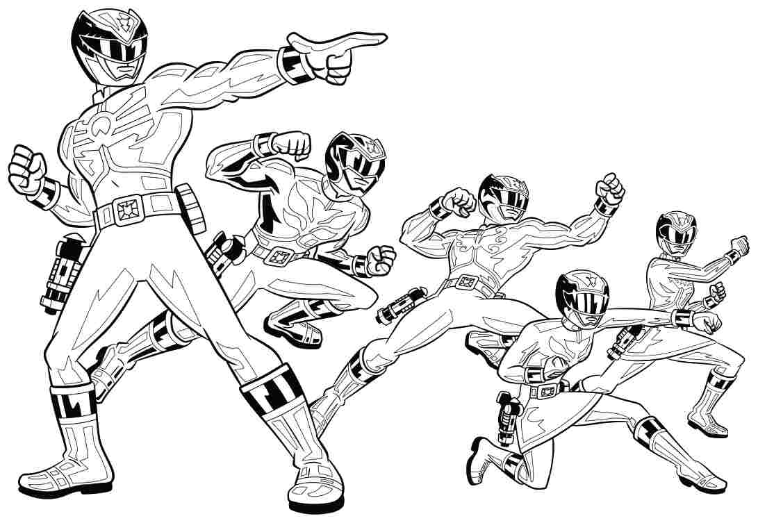 Free Coloring Pages Of Power Rangers Jungle Fury, Download Free ...