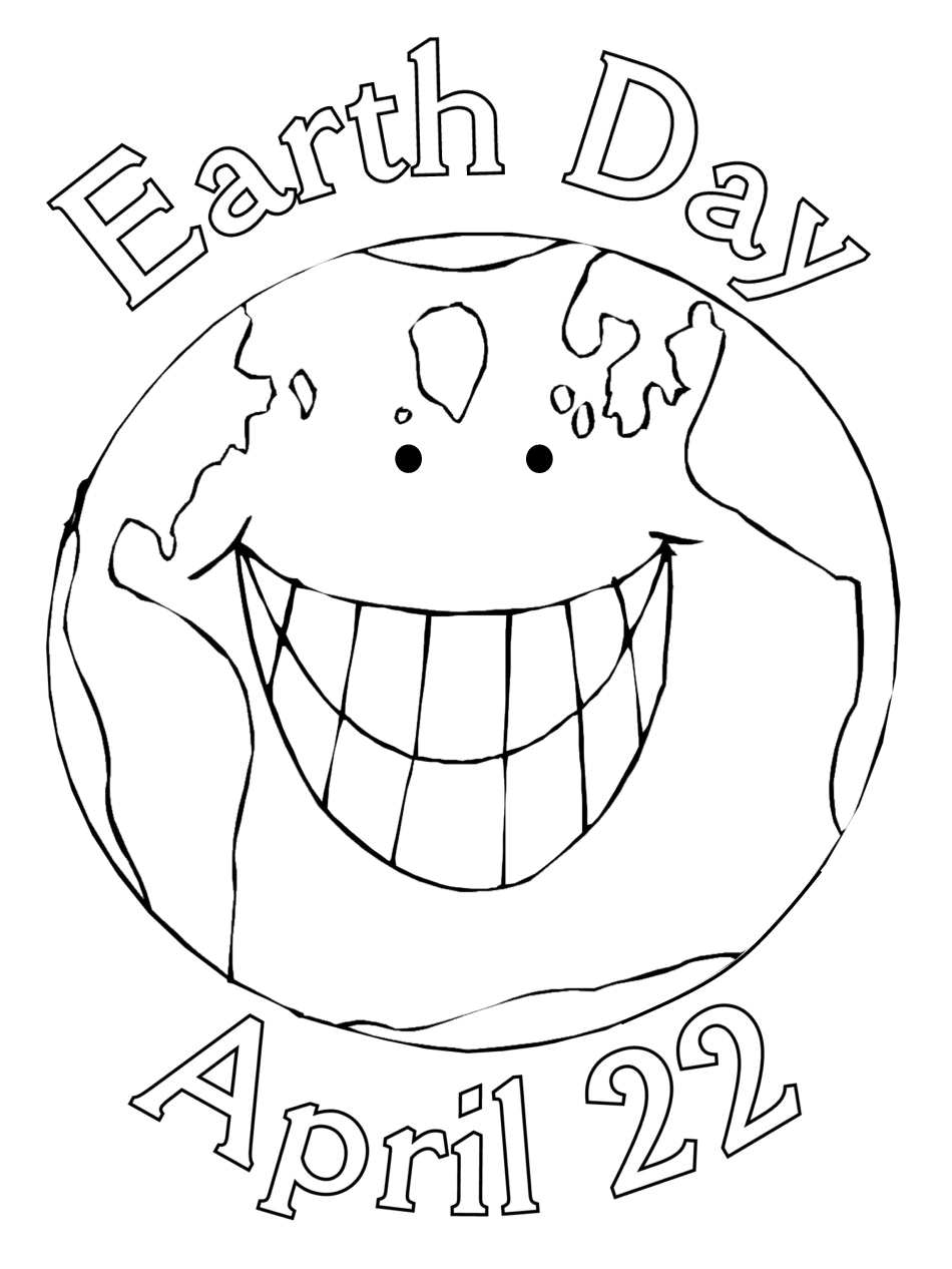 Earth Day Coloring Page: Earth Day - PrimaryGames - Play Free