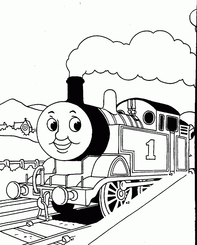 Free Printable Thomas The Train Coloring Pages Download Free Printable 