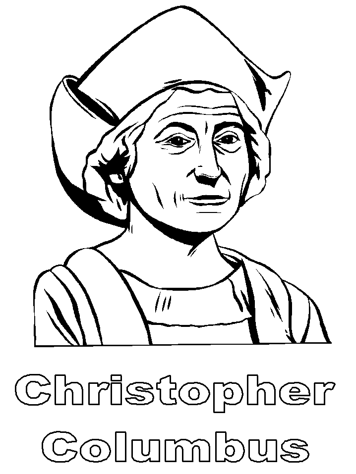 Columbus Day Coloring Pages 