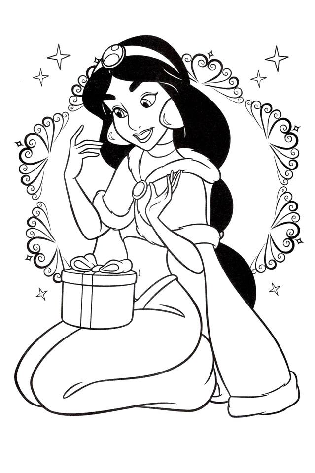 Free Christmas Princess Coloring Pages Download Free Christmas