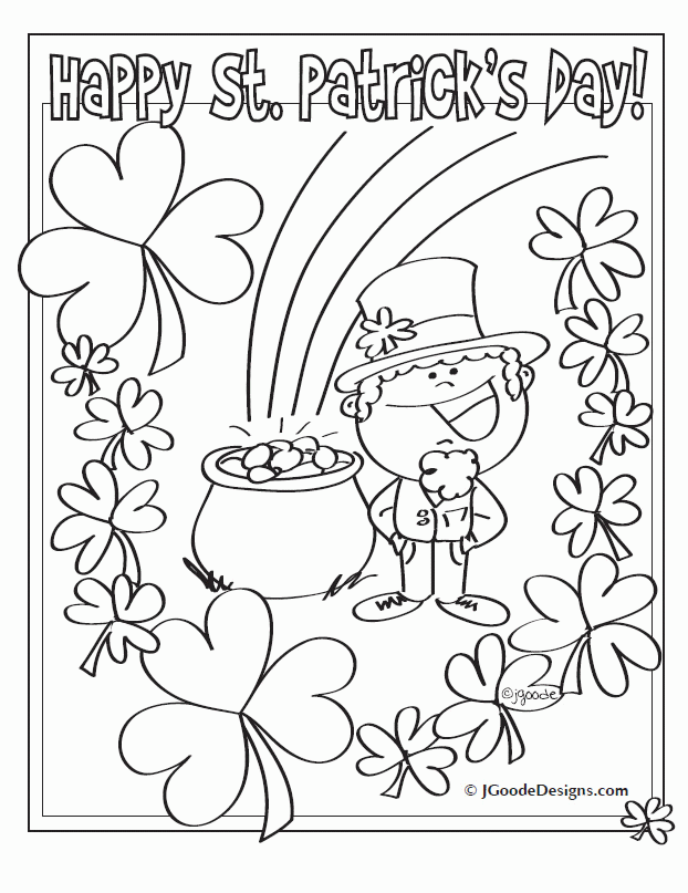 Free Printable St Patricks Day Coloring Pages Download Free Printable St Patricks Day Coloring 