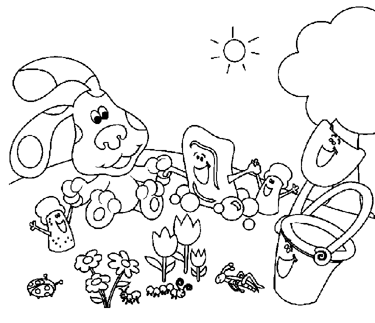 Search Results Blue S Clues Coloring Pages