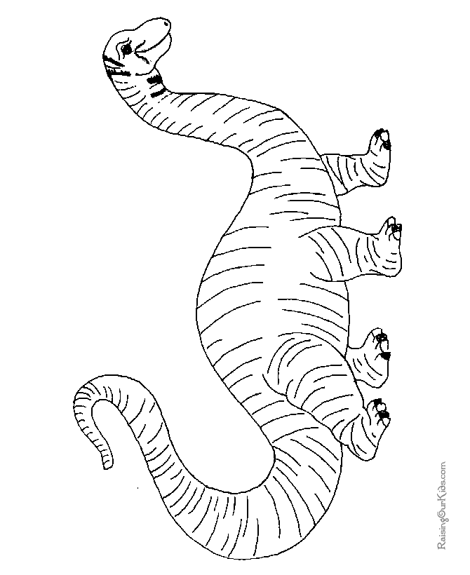 Dinosaur Coloring Pages 