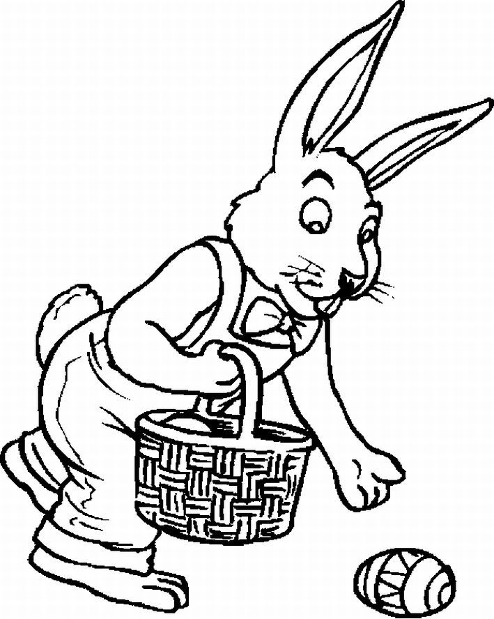 Easter Coloring Pages: August