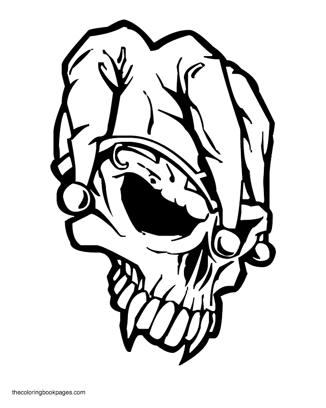r skulls Colouring Pages