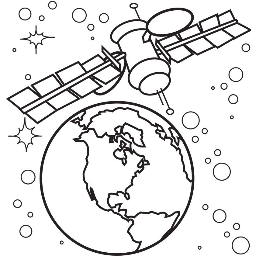 space truck Colouring Pages