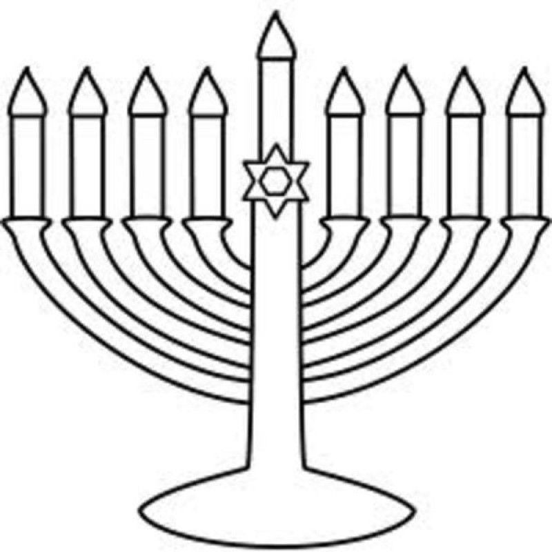 Free Hanukkah Coloring Pages Printable, Download Free Hanukkah Coloring