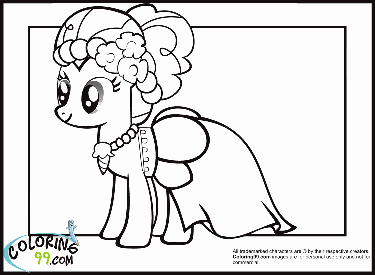 My Little Pony Coloring Pages A4 (12 Image) |Free coloring on Clipart Library