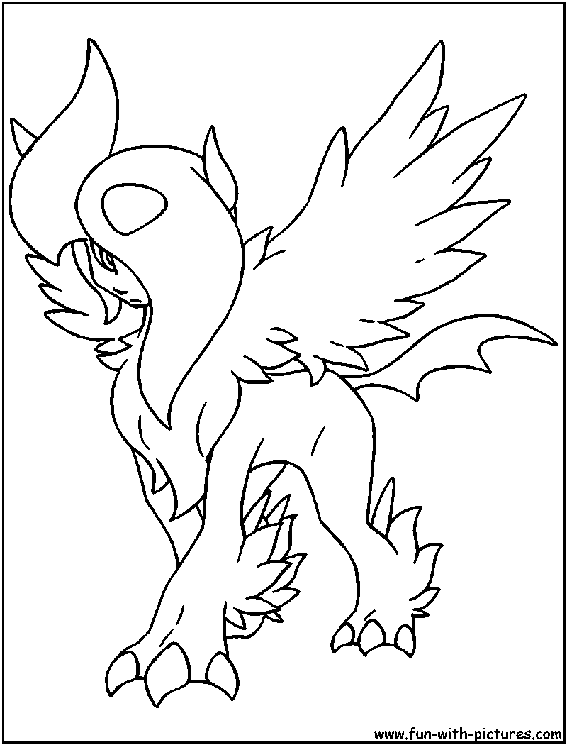 Coloring Pages Of Mega Pokemon 