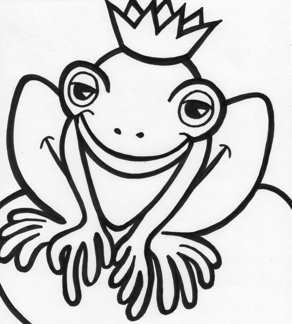 coloring-pages-frog-clip-art-library