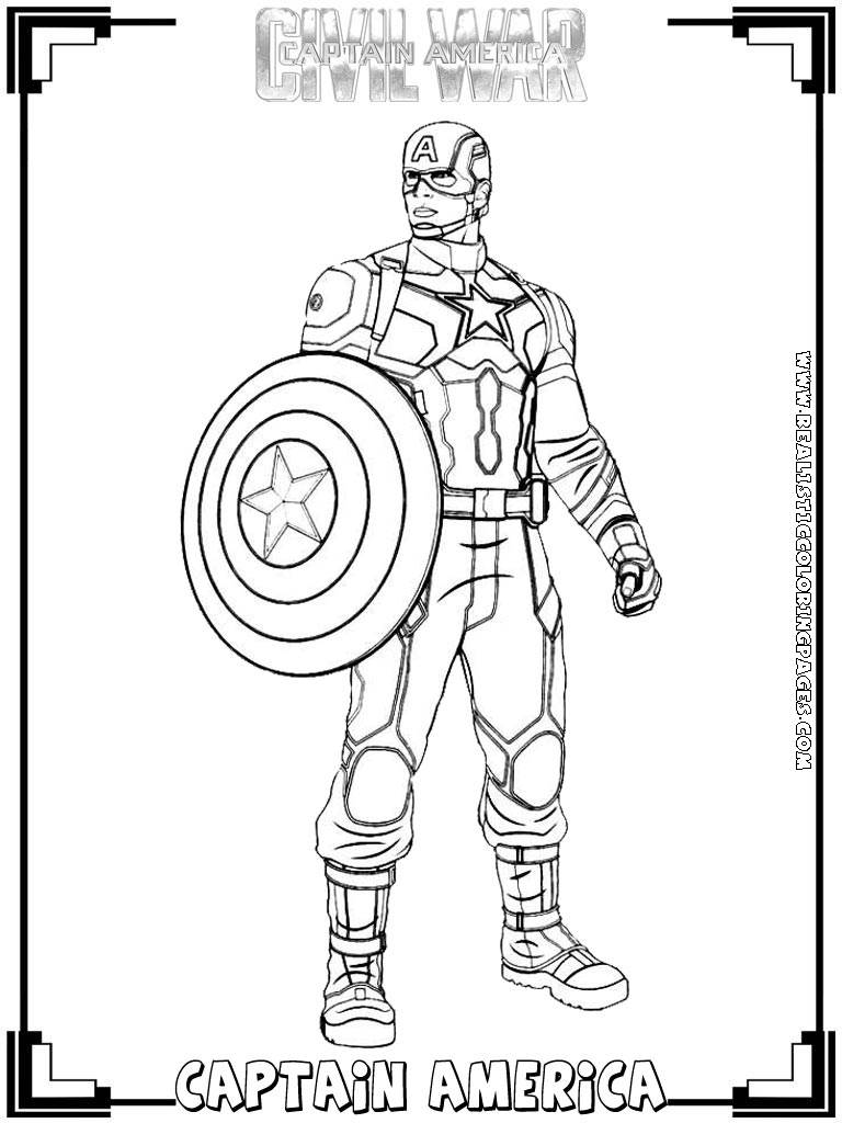 captain america colouring pages  clip art library