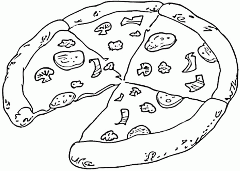  Italian Food Coloring Pages - Pasta Coloring Pages