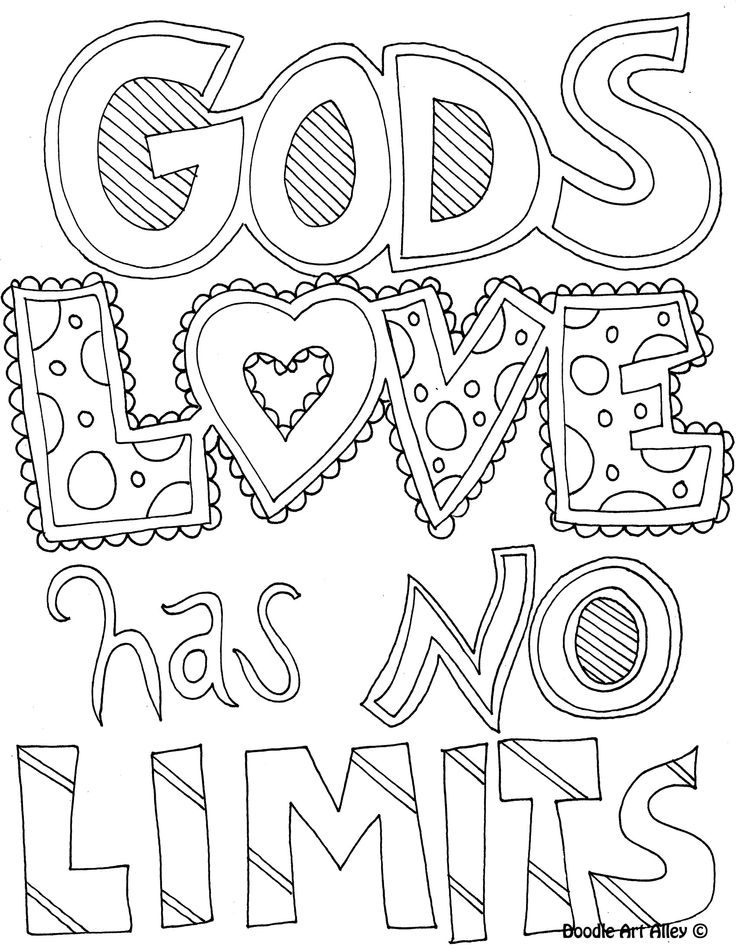  God Loves Everyone Coloring Pages - Gods Love Is Quotes