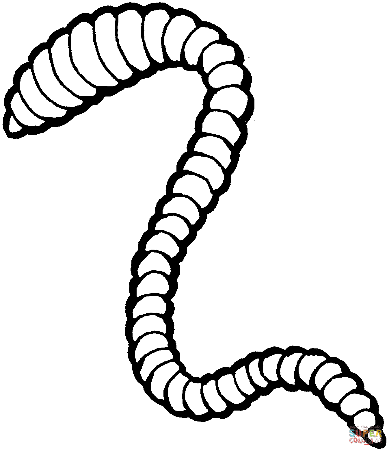 Free Worm Coloring Pages Download Free Worm Coloring Pages Png Images