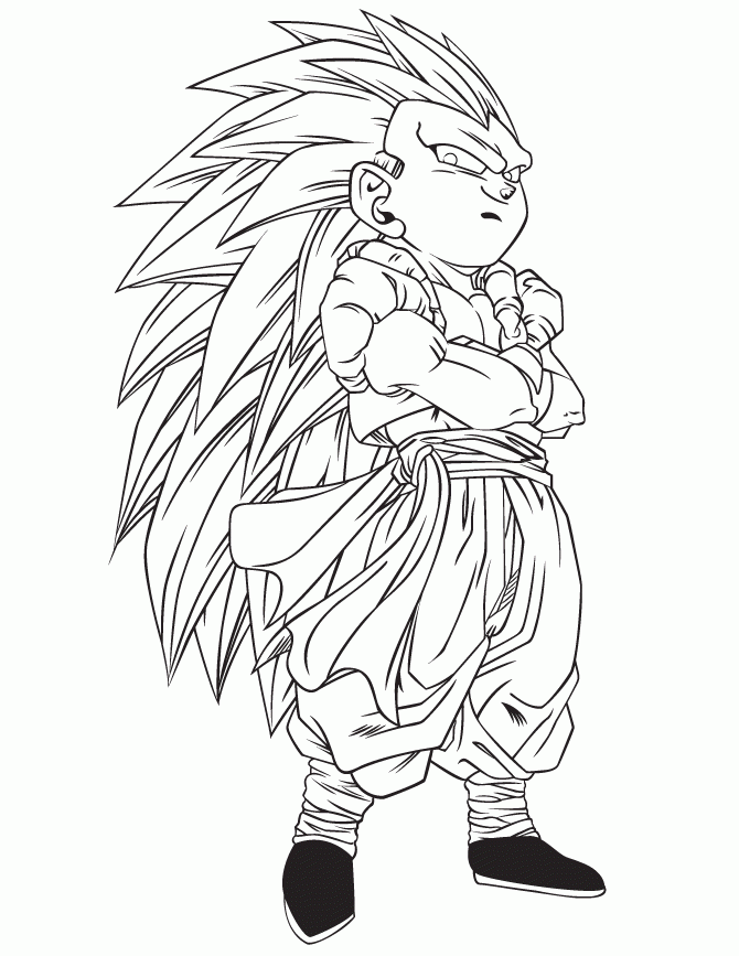 Dragon Ball Z Coloring Pages, Gogeta Ssj4 Coloring Pages Check out
