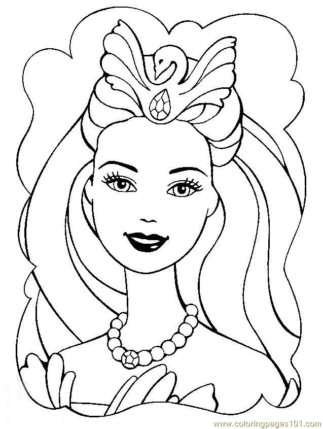 Free Barbie Coloring Pages To Print For Free, Download Free Barbie