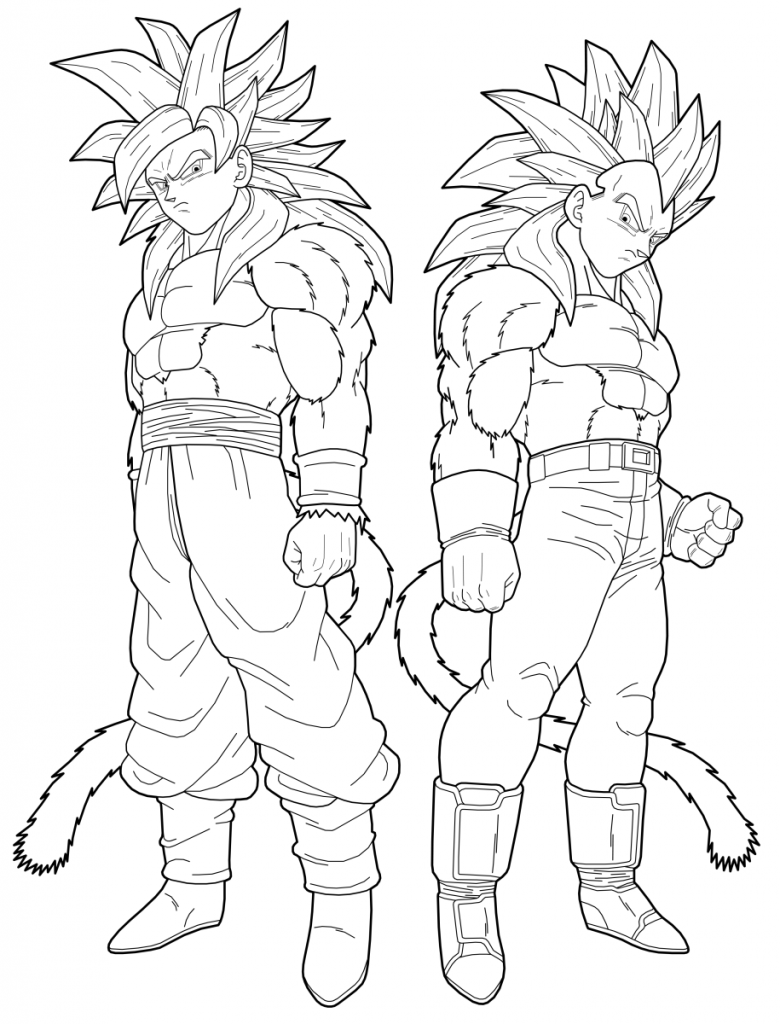  Dragon Ball Trunks Coloring Pages - Trunks Dragon Ball