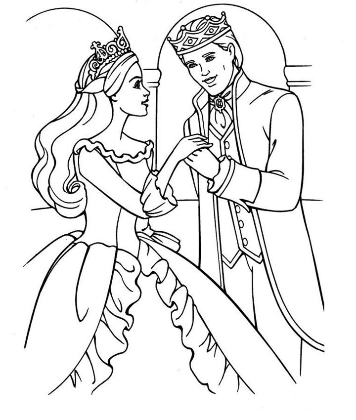 Barbie Color Pages Printables | High Quality Coloring Pages