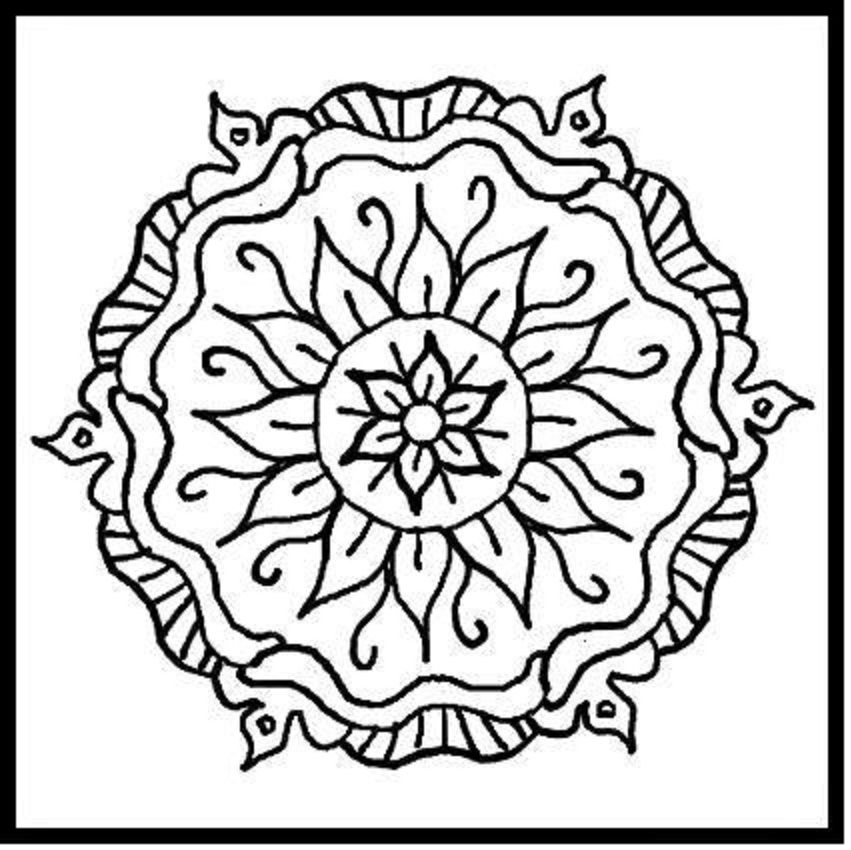 Mosaic Colouring For Kids | Coloring Pages for Kids and for Adults