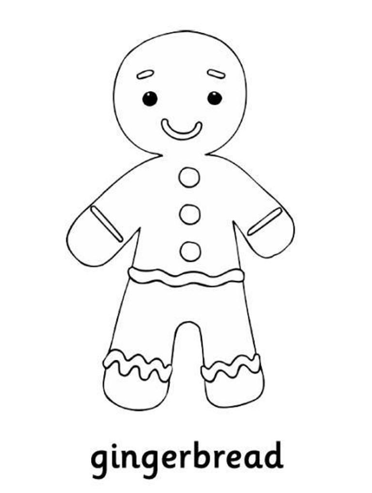 Christmas Gingerbread House Coloring Pages | Christmas Coloring