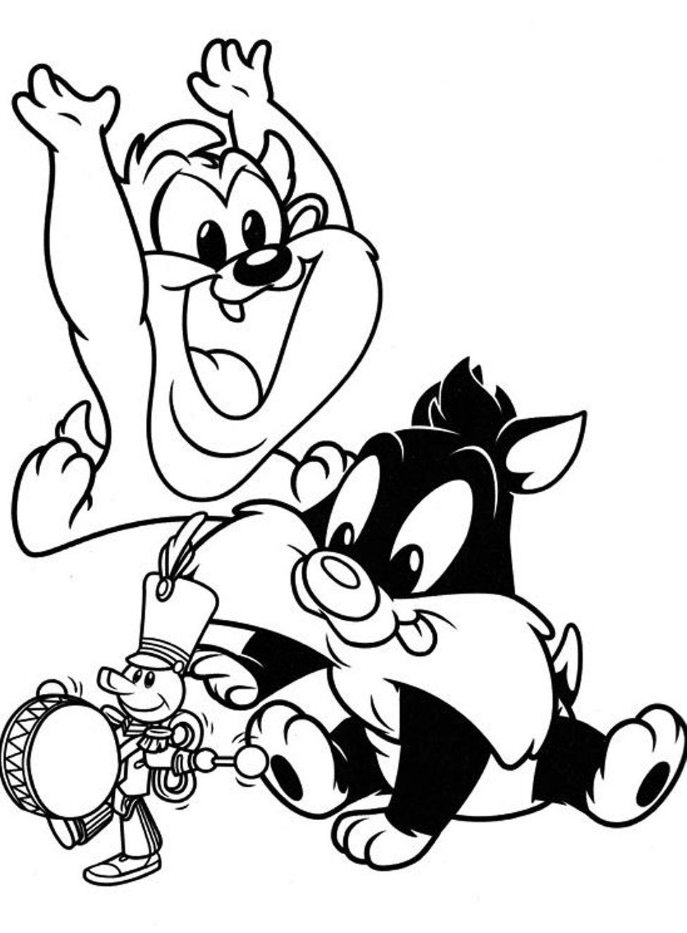 Baby Looney Tunes Coloring : Free Baby Looney Tunes Coloring Pages