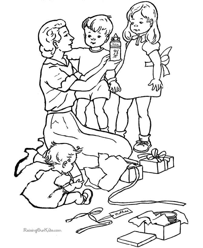 Grandparents Day Coloring Pages | VBMK - Grandparents Day