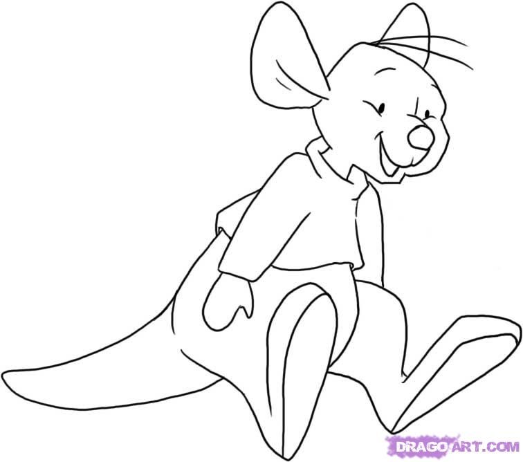 Winnie The Pooh Characters Drawings Images  Pictures 