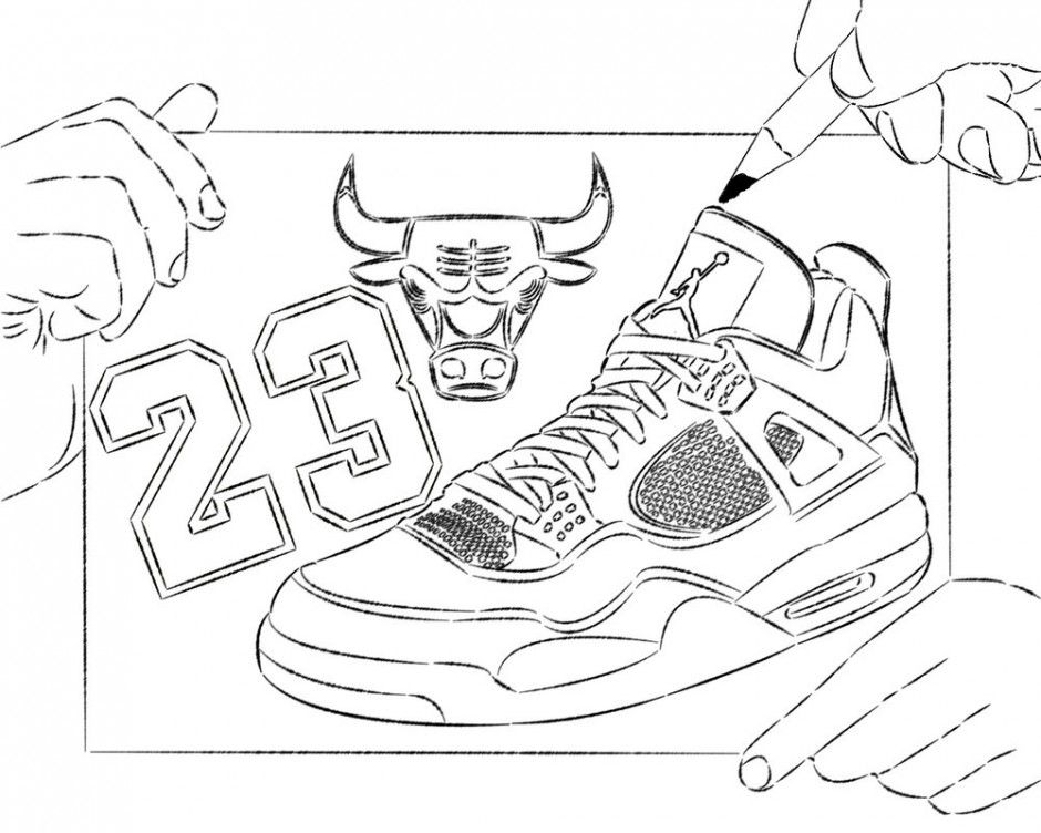 Coloring Pages Of Michael Michael Jordan Coloring Page