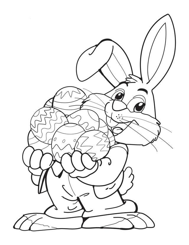 Easter Bunny Coloring Pages and Book | Unique Coloring Pages