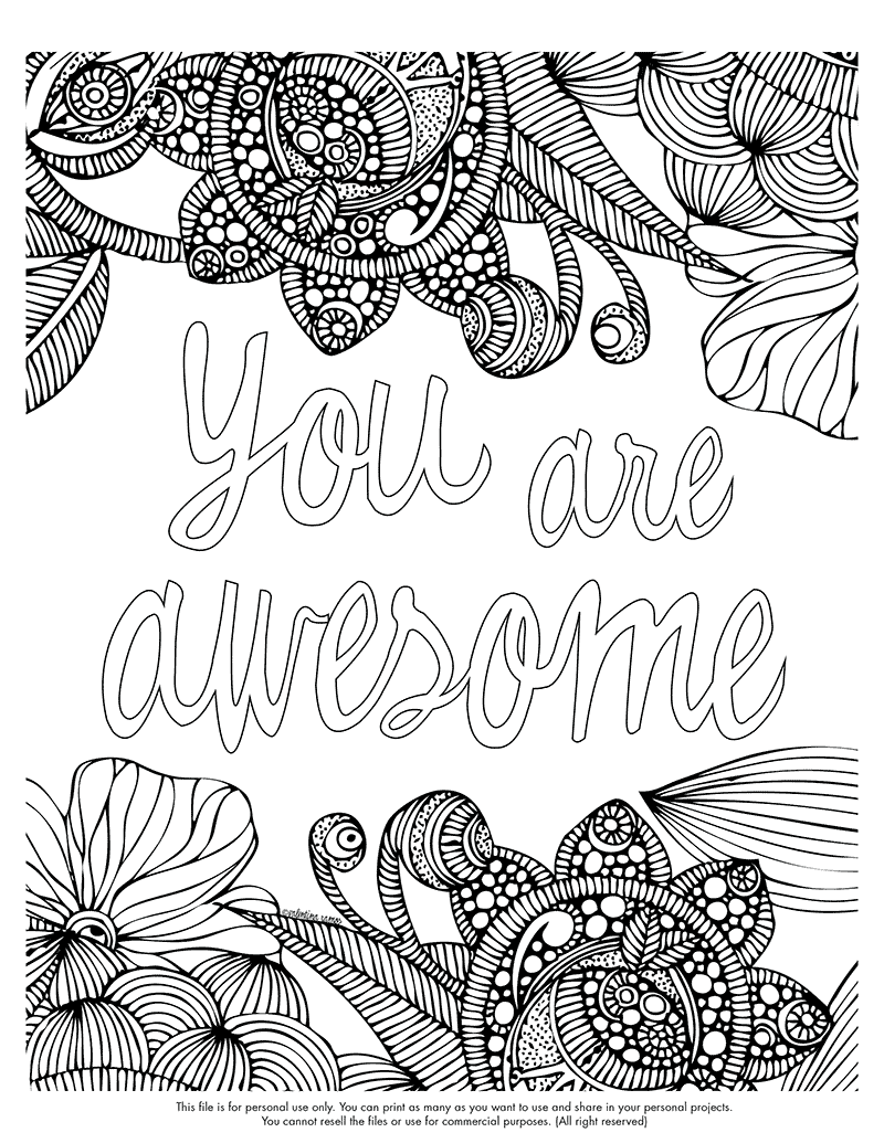 Free Quote Coloring Pages Printable, Download Free Quote Coloring Pages