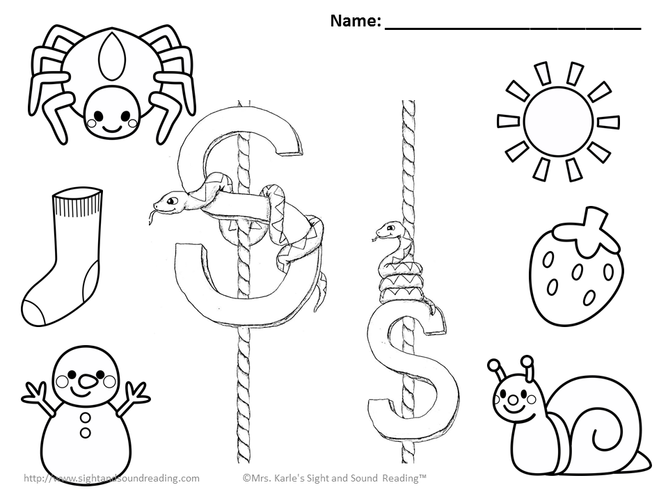 Coloring Pages For S | Coloring