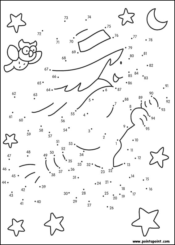 Connect the dots on Clipart-library | Astronauts