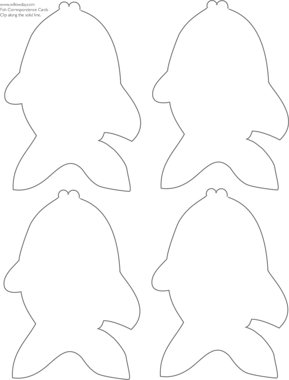 Fish Printable Template | Free Coloring Pages on Masivy World