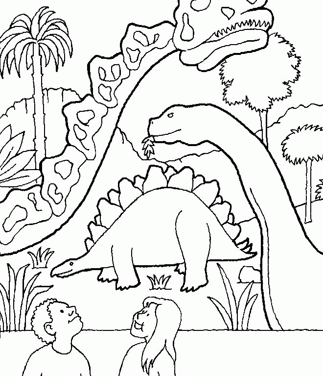 Dinosaurs | Coloring pages