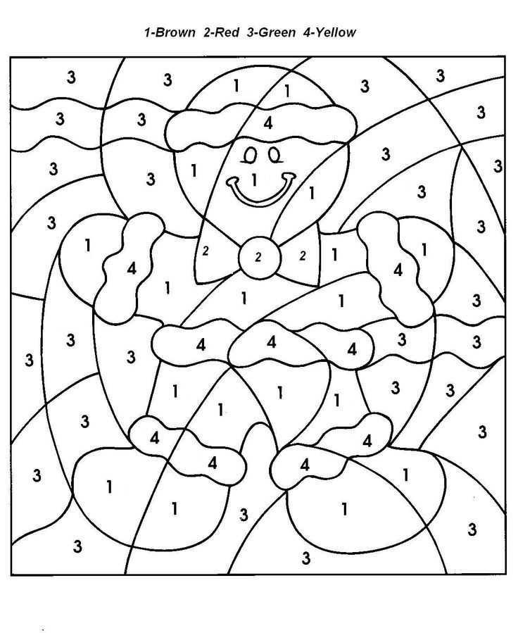 Printable Color By Number Pdf Clip Art Library
